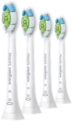 Philips Sonicare W2 Optimal White Standard Brush Heads, 4 Pack