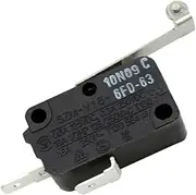 Upgraded EBF64375202 Micro Switch Replacement - Compatible LG Dishwasher Parts - Replaces AP6989906 3W40025C - Comes in Black Color - Made of Sturdy Materials