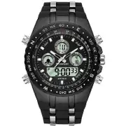 Readeel Brand Sport Wrist Watch Men's Military Waterproof Watches Fashion Silicone LED Digital Watch Men Wristwatches Male Clock Black