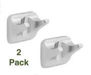 Franklin Brass Futura Bath Robe & Towel Hook Chrome Finish 2 Pack