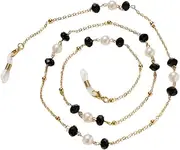 [JYHLSHBA] 1 Pearl Crystal Beaded Necklace Glasses Chain Sunglasses Chain Women'S Glasses Chain Glasses Rope
