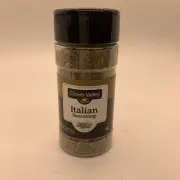 Clover Valley Italian Seasoning Spice Bottle USA .75 OZ