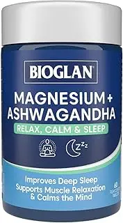 Bioglan Magnesium + Ashwagandha 60 Tablets