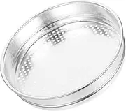 BUGUUYO Manual Soil Strainer Stainless Steel Mesh Kitchen Tool Grain Sampling Sieve