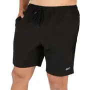 Unit - Mens Block Elastic 16" Shorts (Black)