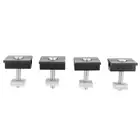 Solar Panel Support Clamp 4/10Pcs Fixing Photovoltaic Supplies Accessories