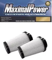MaximalPower Filters Dirt Devil F2 3-SFA115-00X 3SFA11500X 2SFA115000 (2PK)