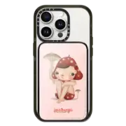 PowerThru Power Bank Slim Power Bank MagSafe Compatible Spotted Girl