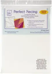 June Tailor Perfect Piecing Quilt Block Foundation Sheets-8.5"X11" 50/Pkg