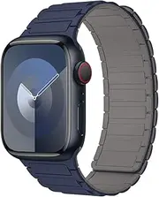 HRBTBGPULX Correa De Metal Para Apple Watch 45mm 44mm Watch Strap