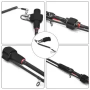 Fishing Lanyard, Fishing Rod Tether, Kayak Paddles Leash, Heavy Duty Retractable