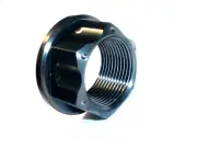 Aprilia RSV1000 Mille R TITANIUM REAR AXLE FLANGED NUT RACE SPEC BLACK