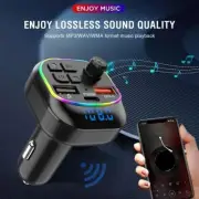 Wireless Bluetooth FM Transmitter Car Adapter Noise Cancelling Player X7P5