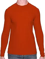 [MERIWOOL] Mens 100% Merino Wool Base Layer Lightweight Long Sleeve Thermal Shirt