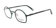 John Lennon JO235 Ng-M Men's Glasses Black Size 47 - Private Health Rebate - Blue Light Block Available