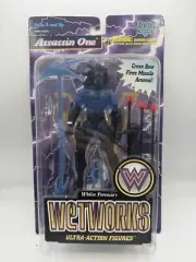 ASSASSIN ONE Ultra Action Figure 1996 Spawn McFarlane Series 2 BLUE VARIANT