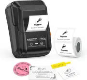 T50M Pro Bluetooth Label Maker Machine with Tape, Wide Waterproof Label, Versati