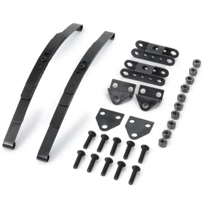 CNC Steel Leaf Spring Suspension Upgrade for 1/10 Axial D90 RC Crawler Car