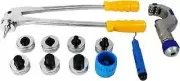 Long Handle Copper Tube Pipe Expander Head Swage Deburr Tool 3/8 - 1-1/8 in