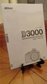 NEW Nikon D3000 DLSR User Guide Manual camera book ENGLISH