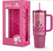 Stanley Cup Barbie Limited Edition Pink Stainless Steel Insulated Tumbler, 40 Oz