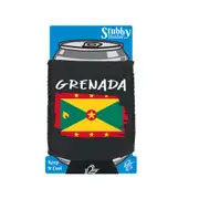 Grenada Country Flag Nationality - Stubby Holder With Base