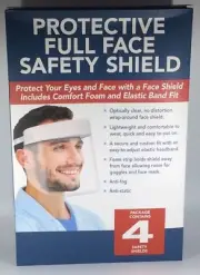 Protective Full Face Safety Shield Face Mask Reuseable New