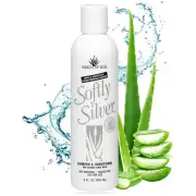 Softly Silver Shampoo Improved Conditioning formula for Gray Hair, 2 in 1 Purple