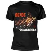 AC/DC 74 Jailbreak Shirt S M L XL XXL ACDC Official Rock Band T-Shirt