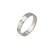 Premium Stainless Steel Love Ring with Polished Finish for Romantic Gift Giving 11