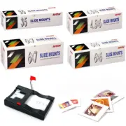 Matin Slide Mounts Carousels Film Cutter Archival Ring Binder File Box Storage