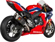 Akrapovic Slip-On Muffler Ti w/ Carbon for 21-23 Honda CBR1000RR-R Fireblade SP