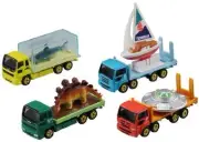 New Takara Tomy Tomica Happy Trailer Set Isuzu Giga UD Trucks Big Sam