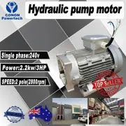 2.2kW Single Phase Hydraulic Pump Splined 2800RPM for Vehicle Lift Hoist 9-Spool