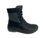 Merrell Womens Haven Mid Lace Snow Boot Black 7 M