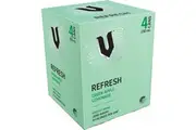 V Energy Refresh Green Apple Lemonade Cans 250ml x 4 Pack