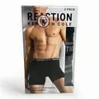 Kenneth Cole Reaction 3 Pack Organic Cotton Boxer Briefs - Black - Men’s XL