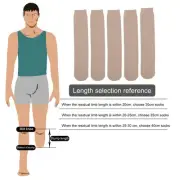 5pcs Stump Socks Amputee Soft Thickened Cotton Breathable Prosthetic Limb So FFG