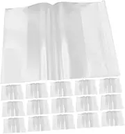 Gadpiparty 20pcs Transparent Book Cover Clear Book Cover Protector Transparent Plastic