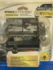 ProStrobe Windshield-Strobz Powerful LED Light -White- 12 Flash Patterns (12V)