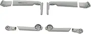 Mini 4 Pro Arm Shell for DJI Mini 4 Pro Drone Front/Rear Left Right Arm Shell Cover Replacement Repair Parts (Front&Rear Left Right Cover Style 2)