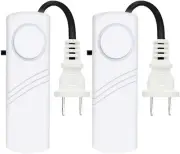 Power Failure Alarm, Automatic Power Cut Alert - 80db LED Indicator Siren, 2x...