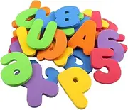Alphabet Bath Toys Set - Foam Bath Letters | 36Pcs Play Set of Bath Foam Letters & Numbers | Colorful, Educational & Fun ABC Foam Bath & Shower Toys for 1-3 Baby &