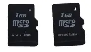 MicroSD card 1 GB (2 Pack), Brand: Toshiba