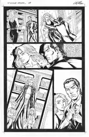 Fever Moon pg 19 by Al Rio writer Karen Marie Moning MacKayla Lane, Barrons Dani