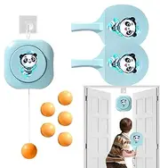 Lmyit Indoor PingPong Trainer - Trainer Set Table Tennis Door Portable Set | Interaction Doorway Game Training PingPong Trainer for Door Frame