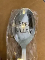 LYF Collections Cereal Killer Spoon NIB Silver