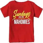 Sundays are for Mahomies Kansas City Kids Football Fan Apparel