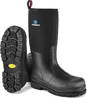 [Trudave] Rubber Boots for Men with Steel Shank