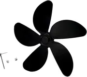 Universal Stove Fan Blade Replacement Parts Heat Powered Fireplace Warm Fan